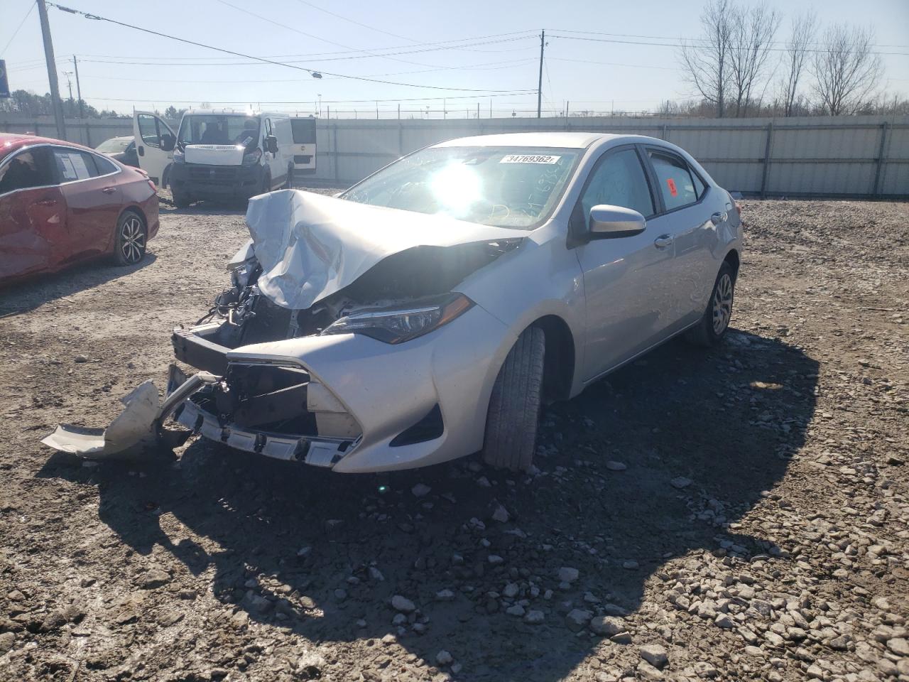 Photo 2 from auction – 2018 TOYOTA COROLLA L with VIN 2T1BURHE1JC120544
