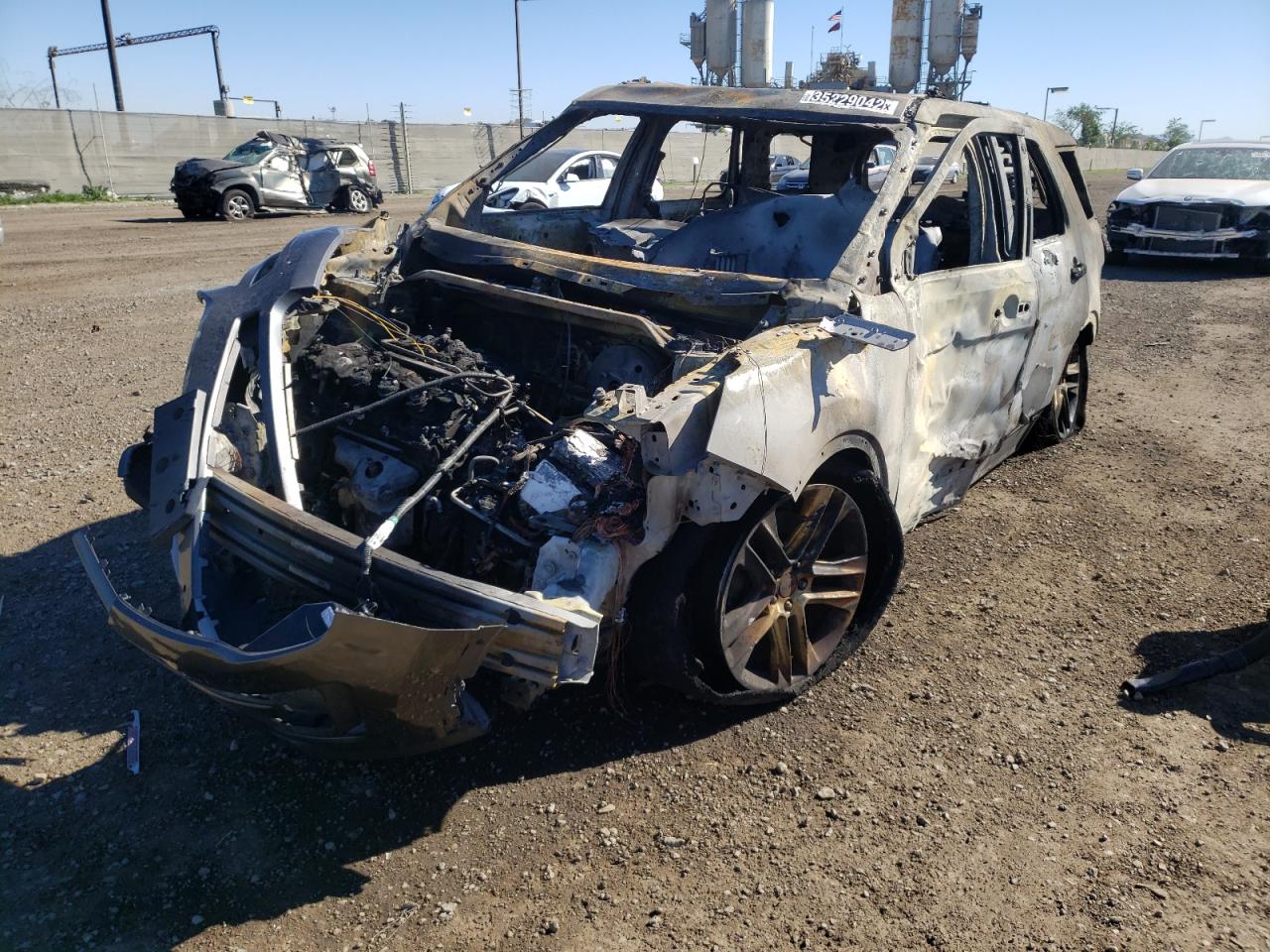 Photo 2 from auction – 2016 FORD EXPLORER X with VIN 1FM5K7D84GGA04090