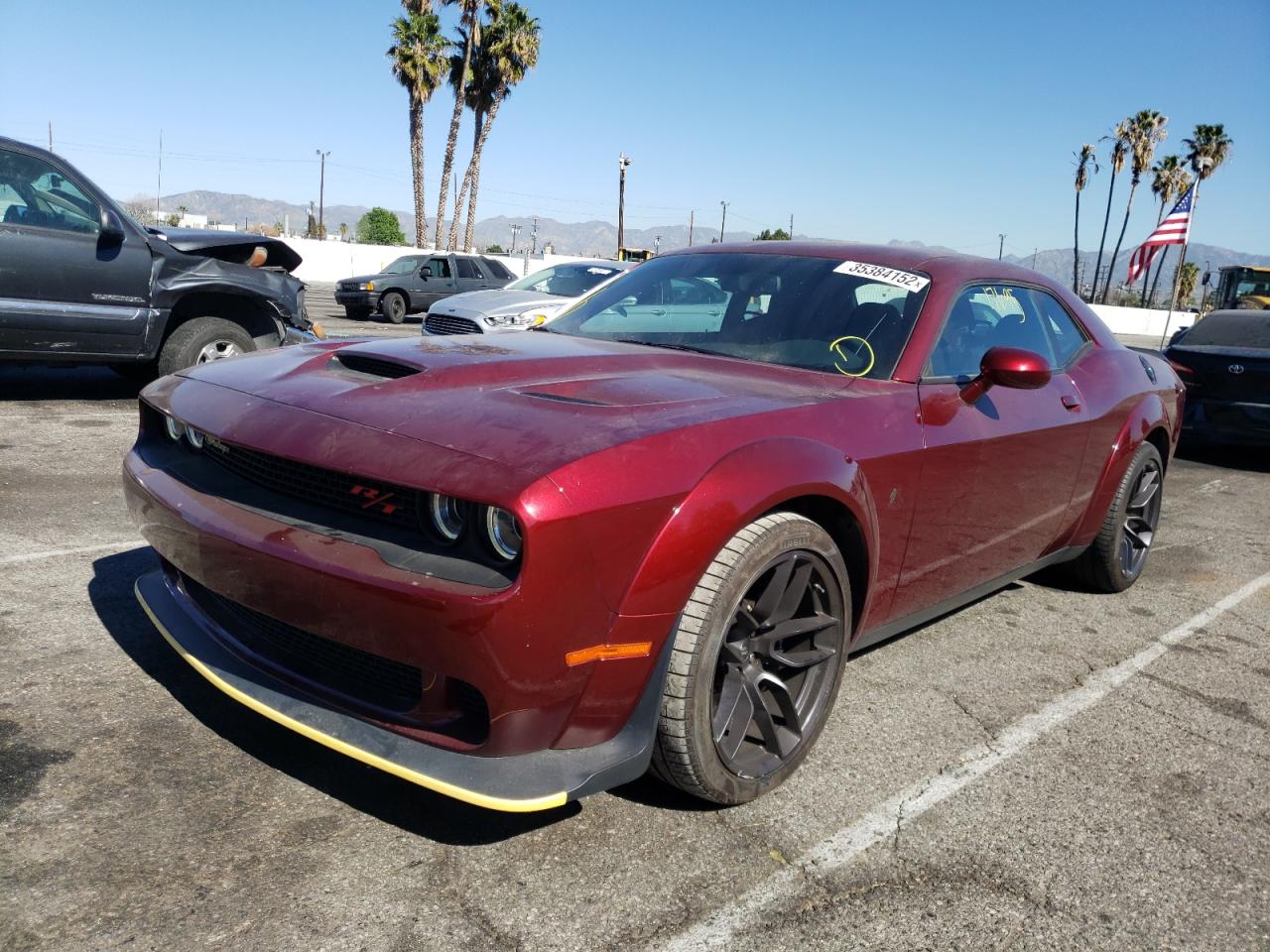 Photo 2 from auction – 2019 DODGE CHALLENGER with VIN 2C3CDZFJ0KH758980