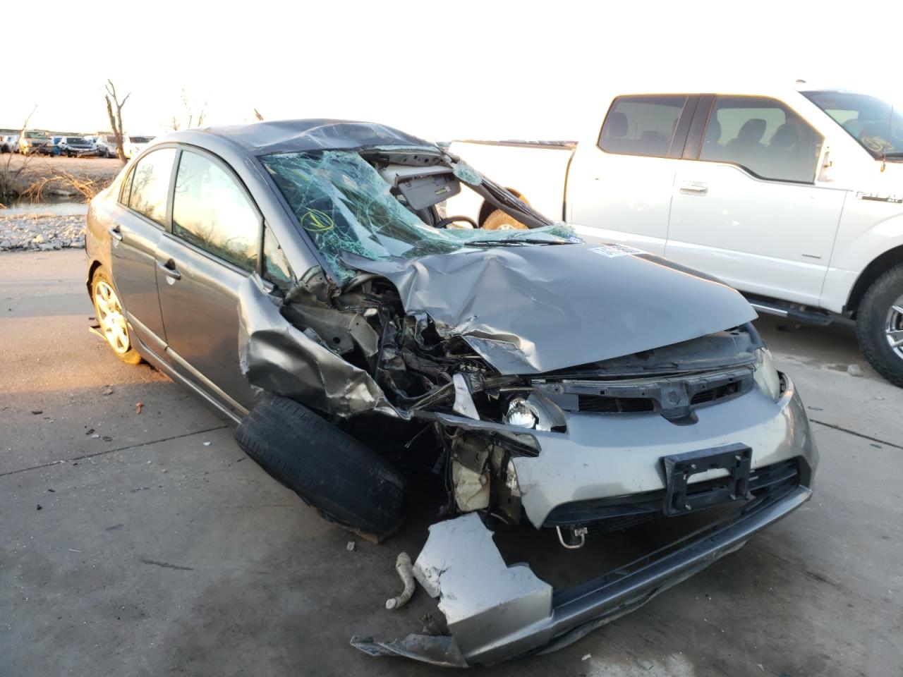 HONDA CIVIC LX 2008 with VIN 2HGFA16558H344903 - Photo from auction