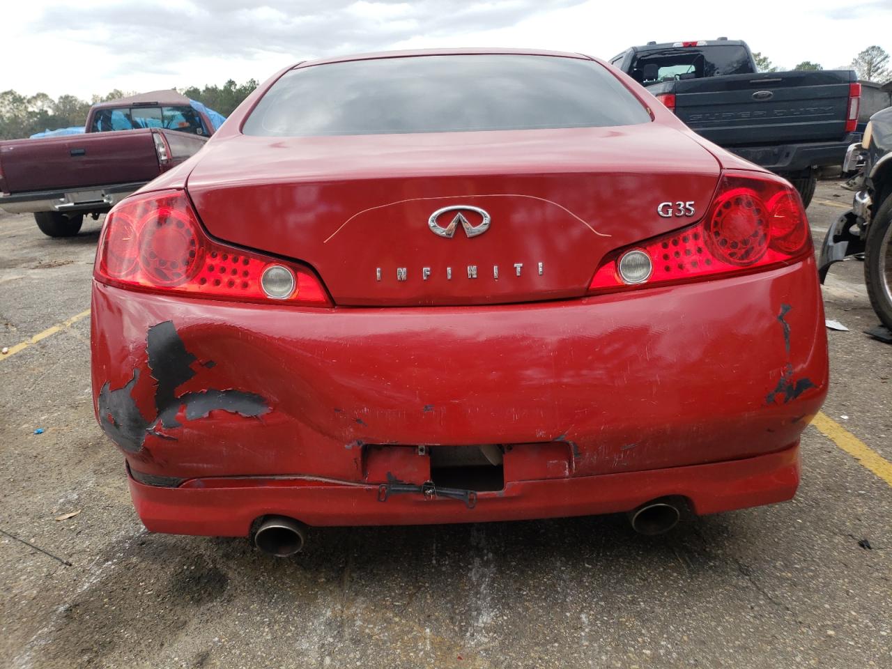 Photo 9 from auction – 2003 INFINITI G35 with VIN JNKCV54E83M213372