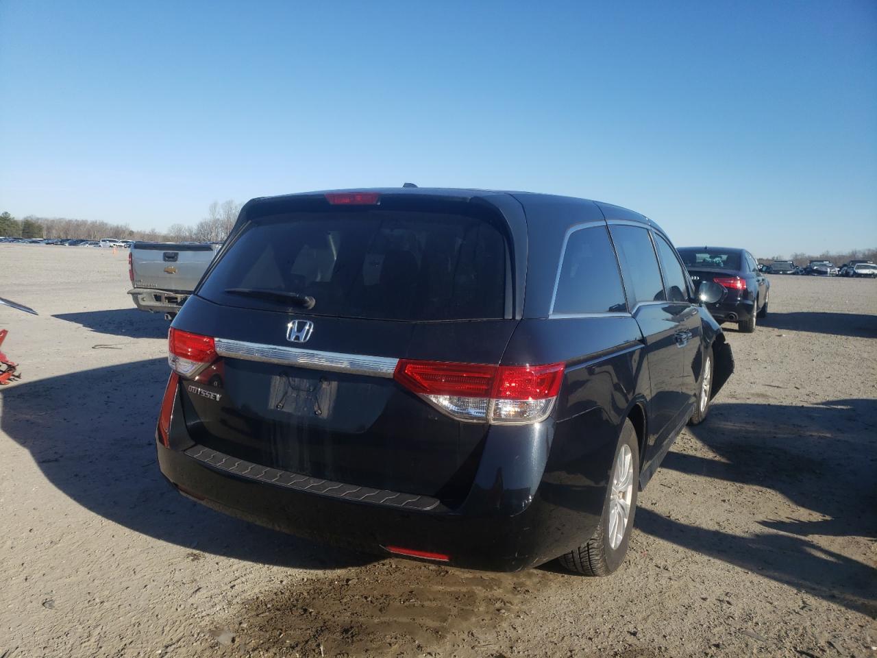 Photo 4 from auction – 2014 HONDA ODYSSEY with VIN 5FNRL5H61EB115946