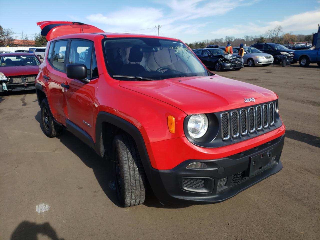 Photo 1 from auction – 2017 JEEP RENEGADE S with VIN ZACCJBAB5HPG14831