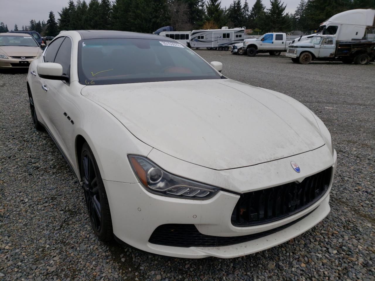 MASERATI GHIBLI S 2014 with VIN ZAM57RTA4E1112081 - Photo from auction