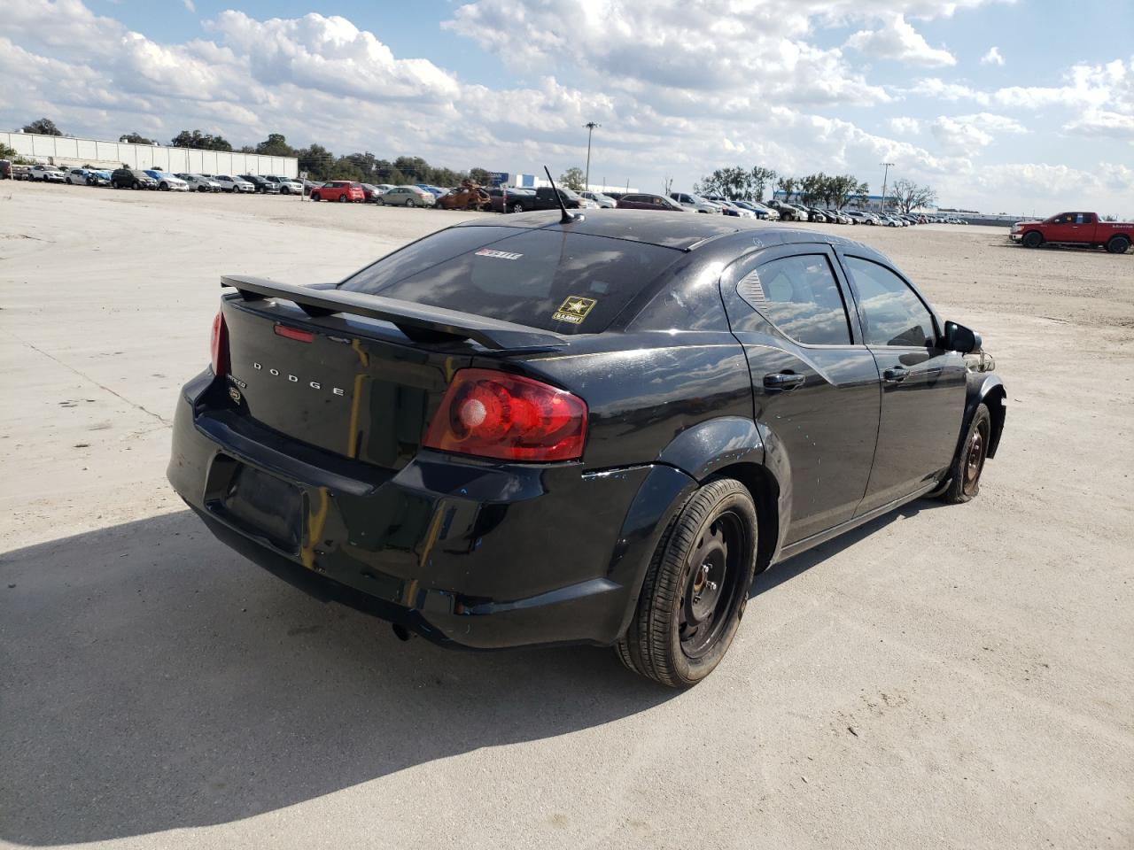 Photo 4 from auction – 2012 DODGE AVENGER SE with VIN 1C3CDZAB1CN110153