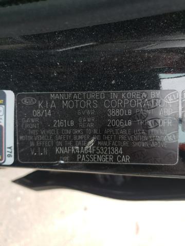 Photo 10 from auction – 2015 KIA FORTE LX with VIN KNAFK4A64F5321384