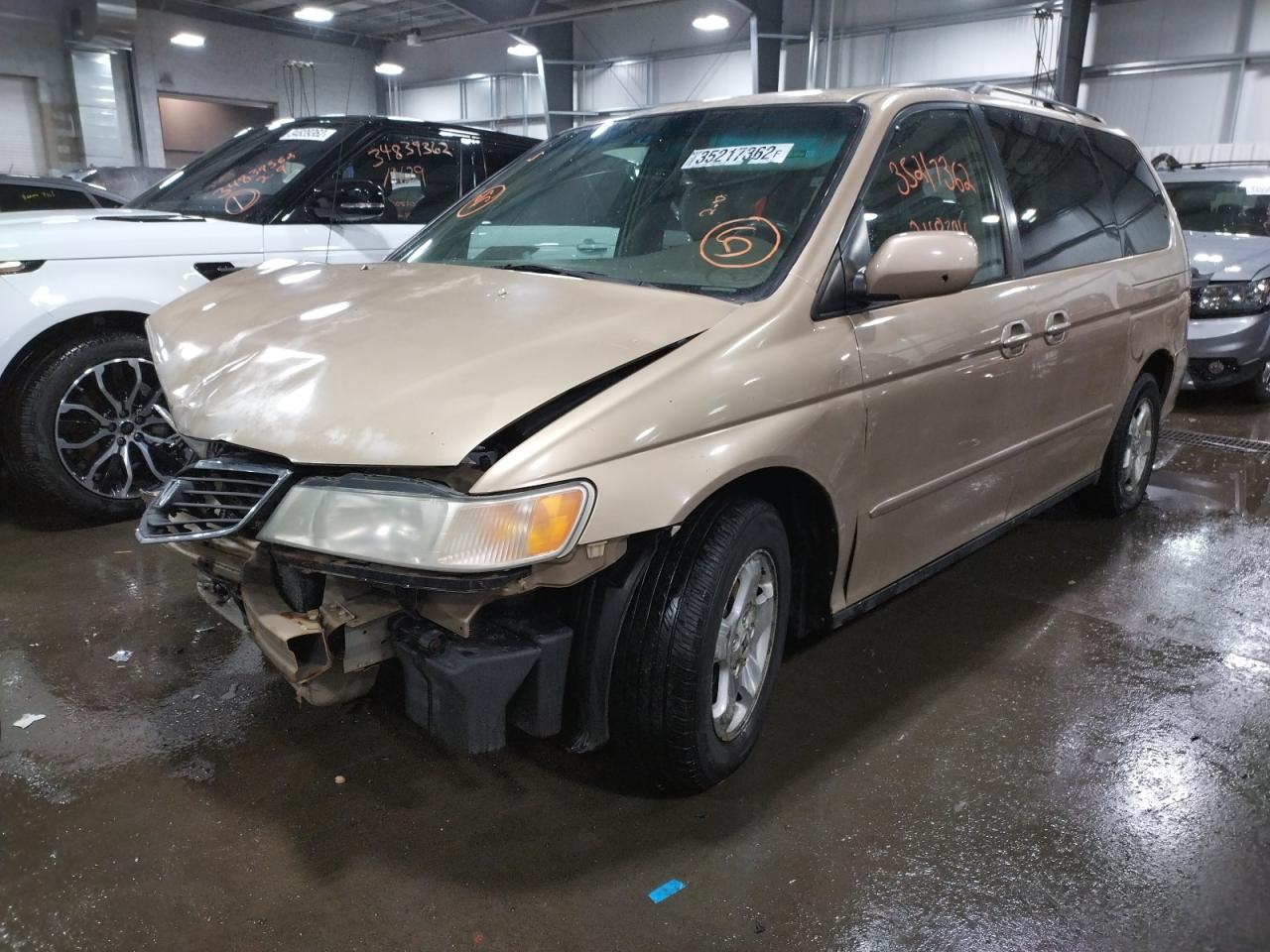 Photo 2 from auction – 2001 HONDA ODYSSEY EX with VIN 2HKRL18691H585579