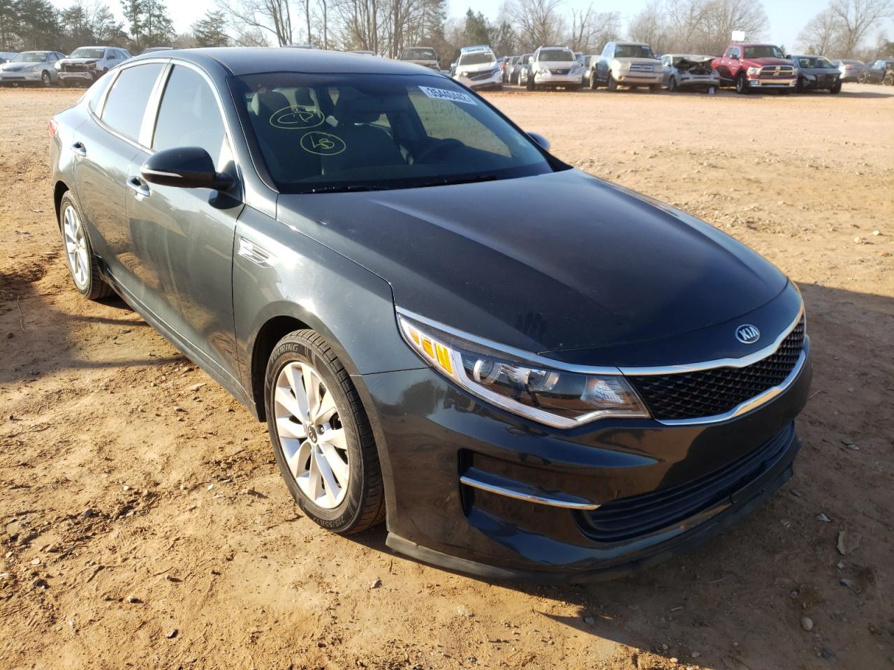 KIA OPTIMA LX 2016 with VIN 5XXGT4L36GG037694 - Photo from auction