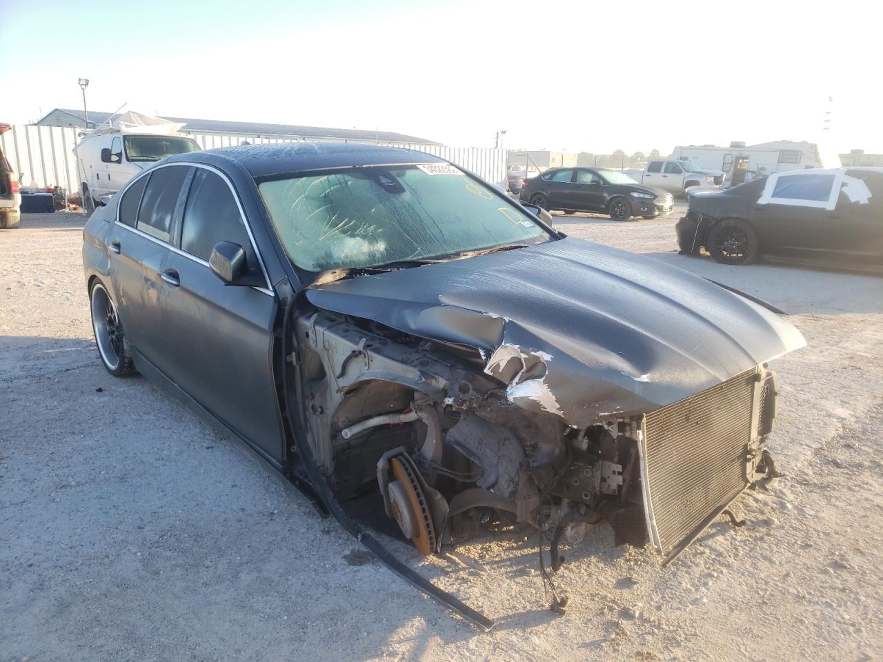 BMW 535 I 2014 with VIN WBA5B1C51ED475943 - Photo from auction