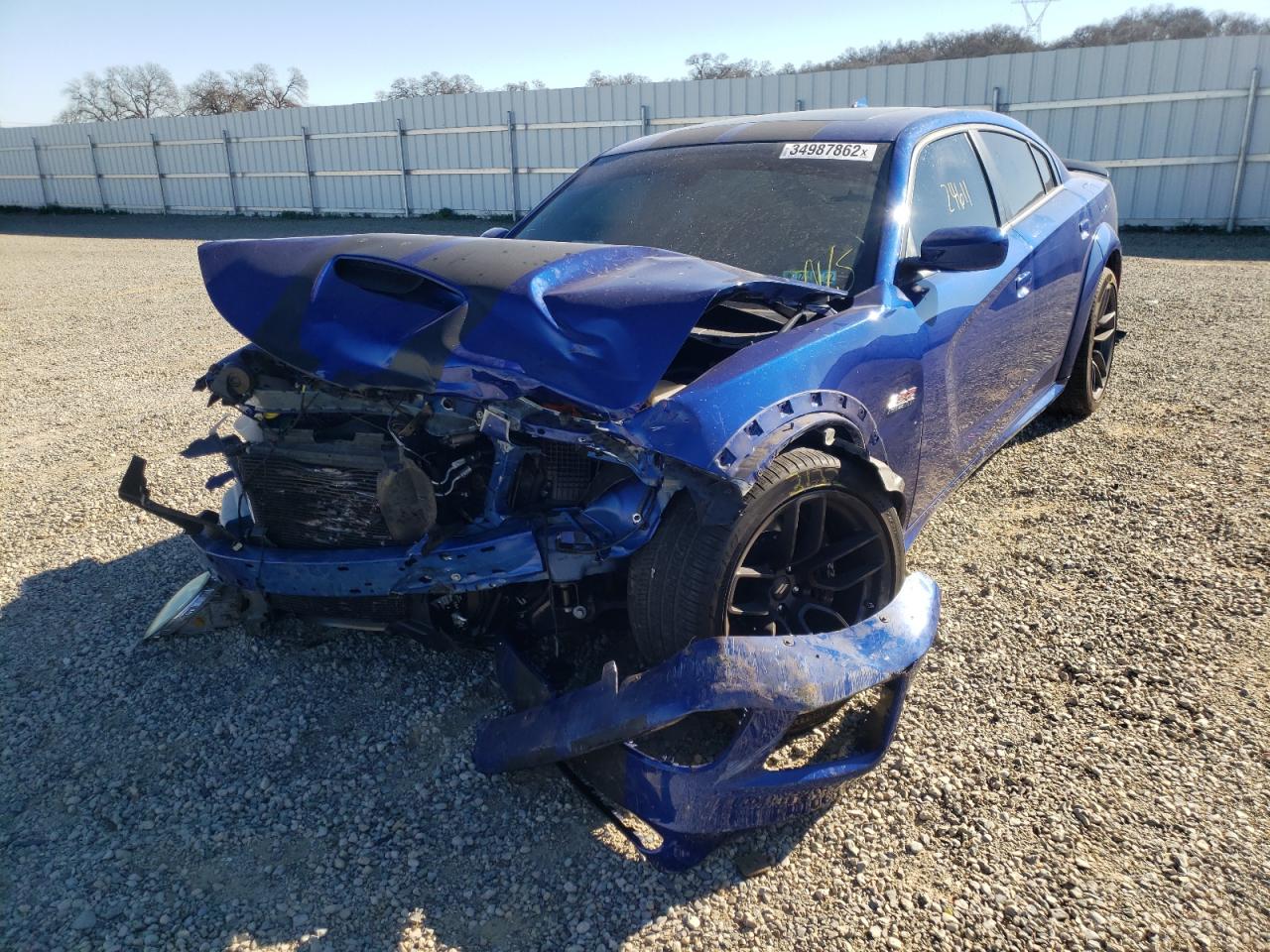 Photo 2 from auction – 2021 DODGE CHARGER SC with VIN 2C3CDXGJ9MH534287
