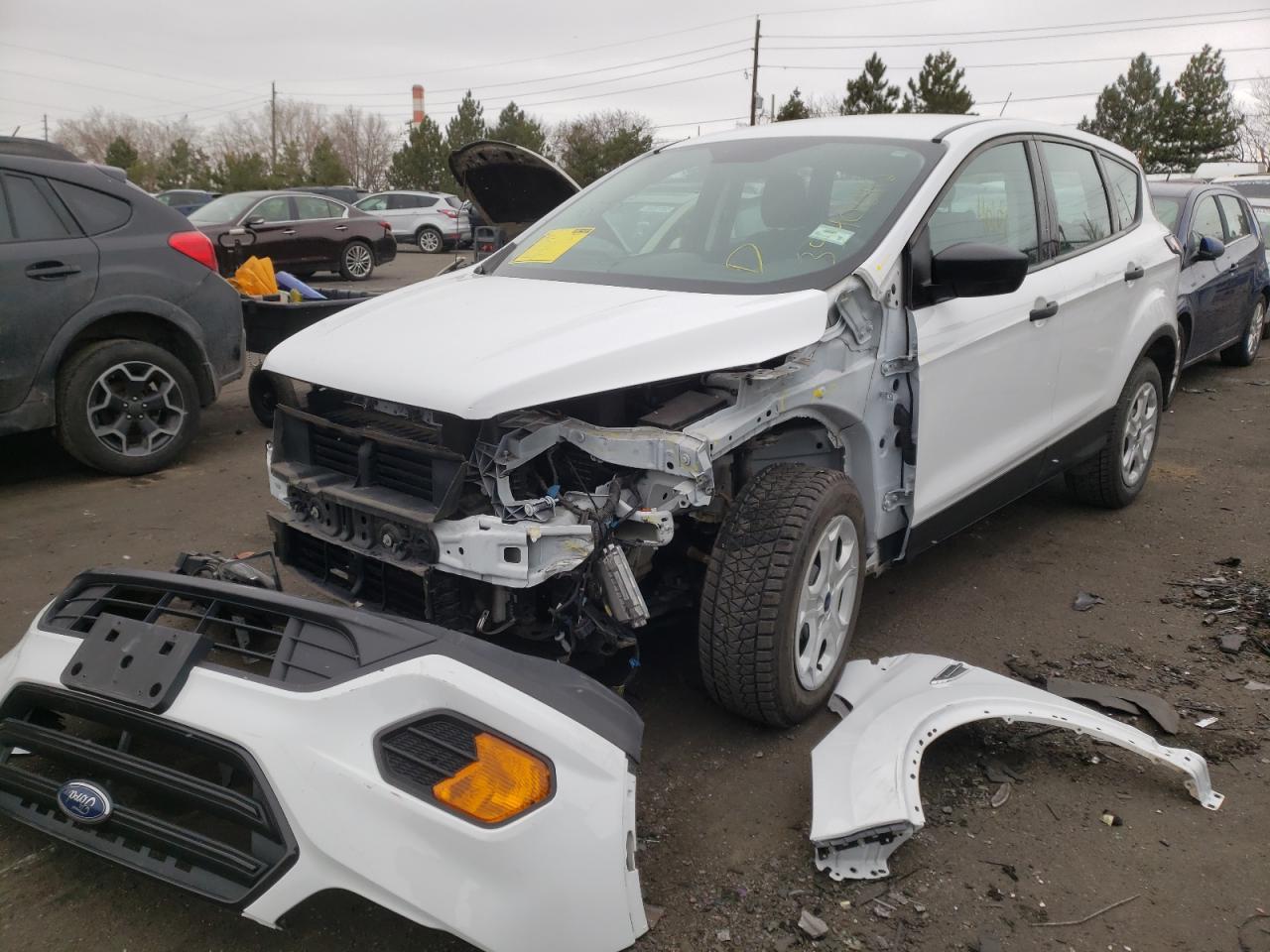 Photo 2 from auction – 2018 FORD ESCAPE S with VIN 1FMCU0F76JUB72142