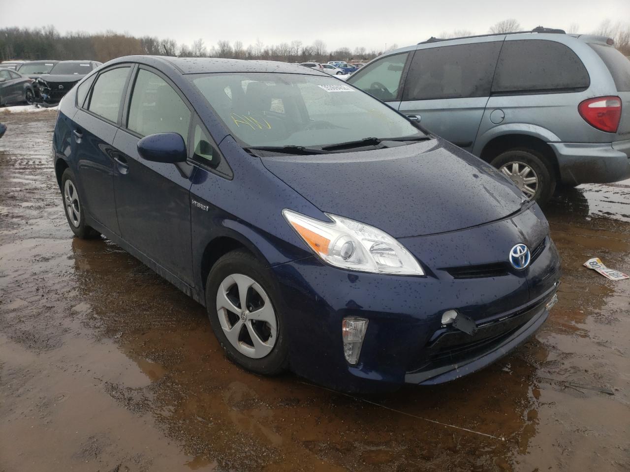TOYOTA PRIUS 2013 with VIN JTDKN3DU3D1729215 - Photo from auction