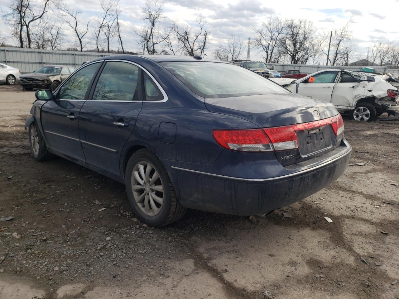 Photo 3 from auction – 2007 HYUNDAI AZERA SE with VIN KMHFC46F57A203289