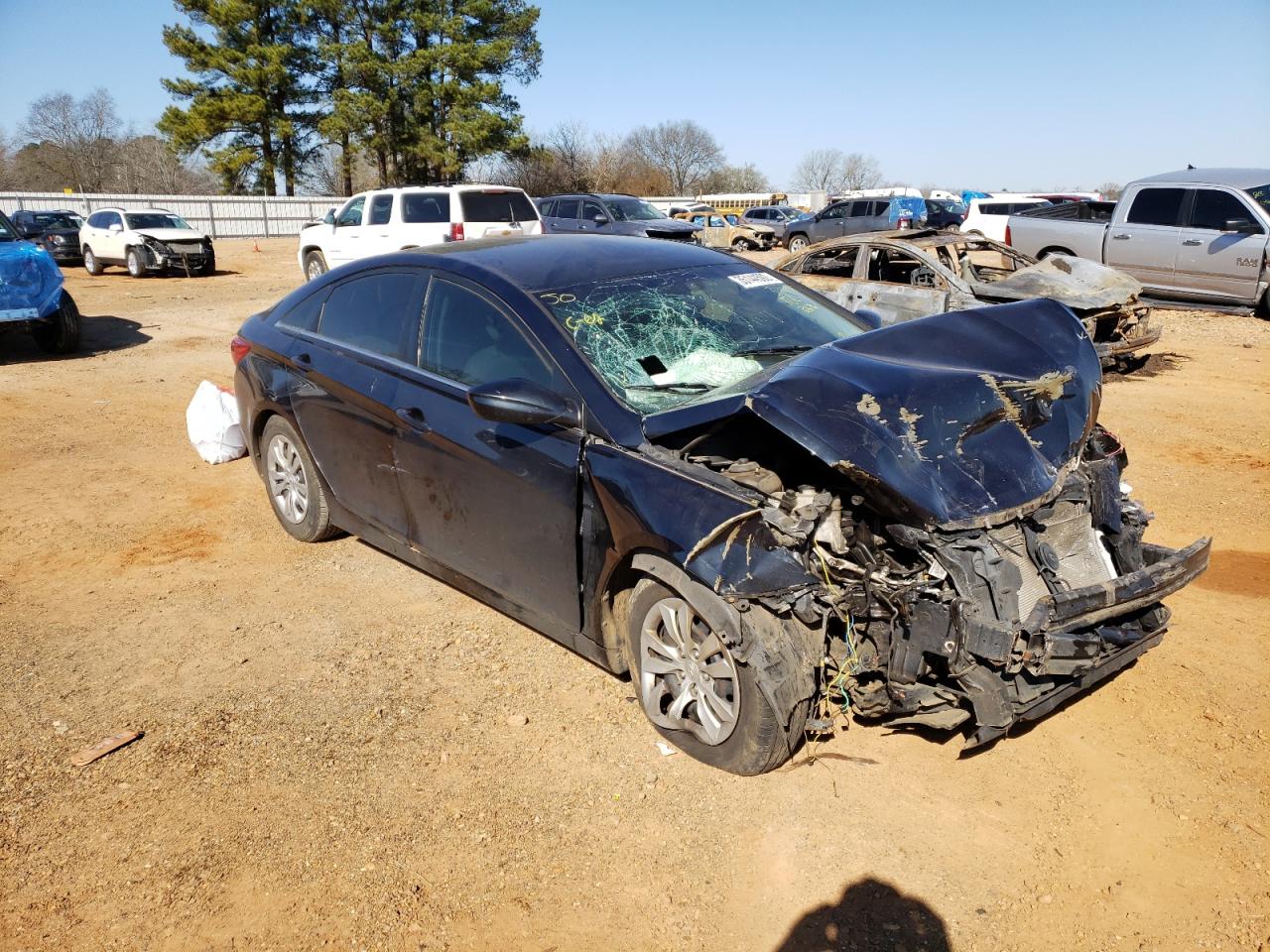 Photo 1 from auction – 2011 HYUNDAI SONATA GLS with VIN 5NPEB4AC9BH043449