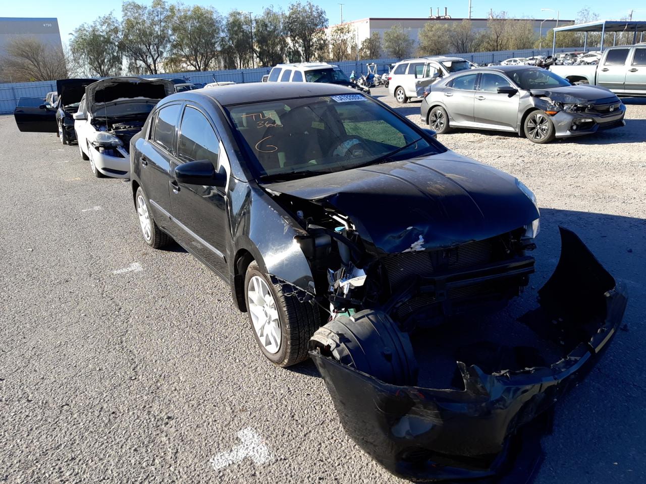 NISSAN SENTRA 2.0 2012 with VIN 3N1AB6AP6CL773675 - Photo from auction