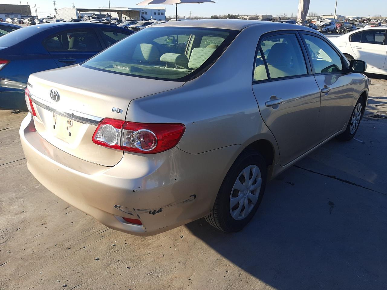 Photo 4 from auction – 2011 TOYOTA COROLLA BA with VIN JTDBU4EE3B9132791