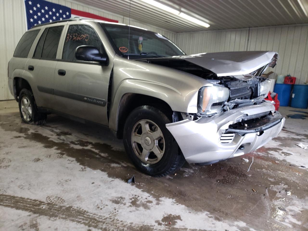 CHEVROLET TRAILBLAZE 2003 with VIN 1GNDT13S432388846 - Photo from auction