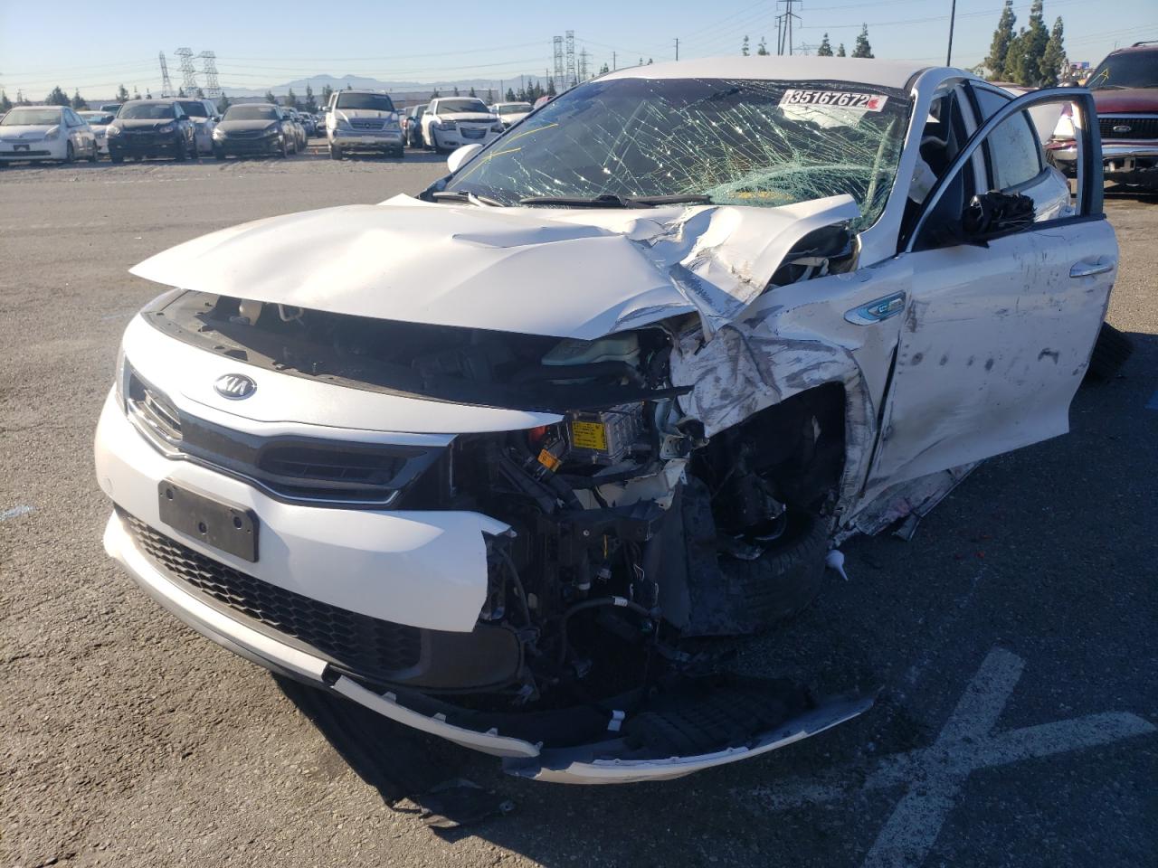 Photo 2 from auction – 2018 KIA OPTIMA HYB with VIN KNAGT4LE4J5020693