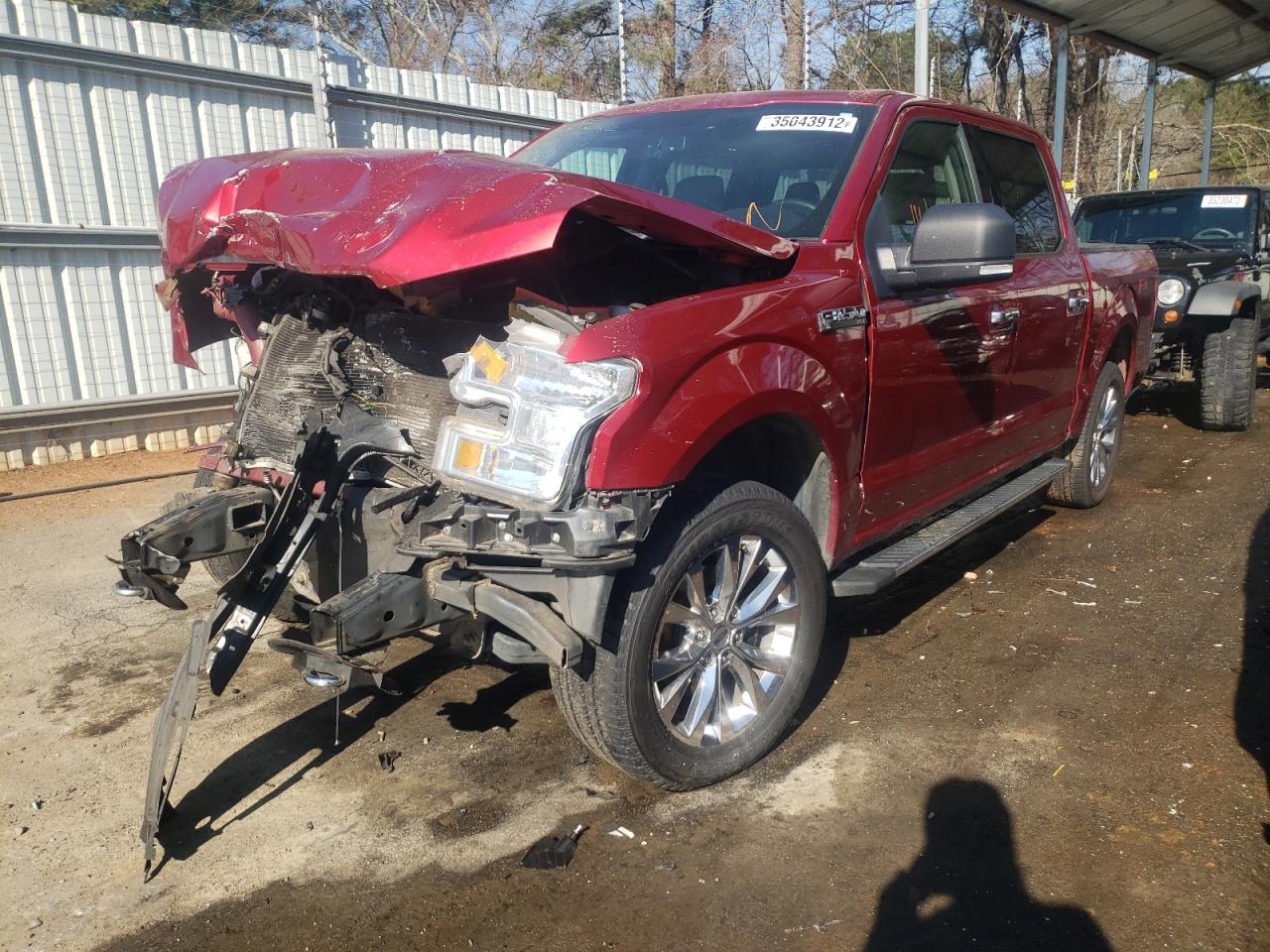 Photo 2 from auction – 2016 FORD F150 SUPER with VIN 1FTEW1EF4GFD32439