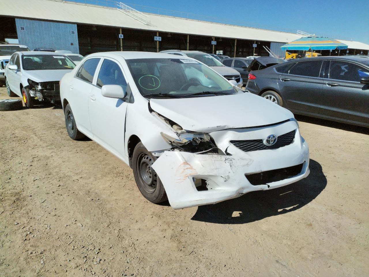 TOYOTA COROLLA BA 2010 with VIN 1NXBU4EE1AZ225669 - Photo from auction