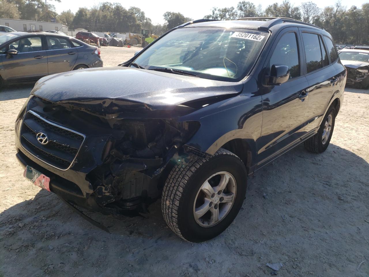 Photo 2 from auction – 2007 HYUNDAI SANTA FE G with VIN 5NMSG13D97H001733