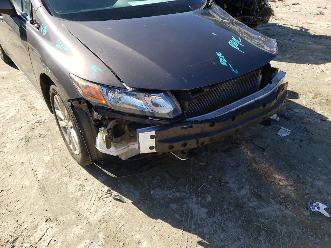 Photo 9 from auction – 2012 HONDA CIVIC EX with VIN 19XFB2F85CE383698