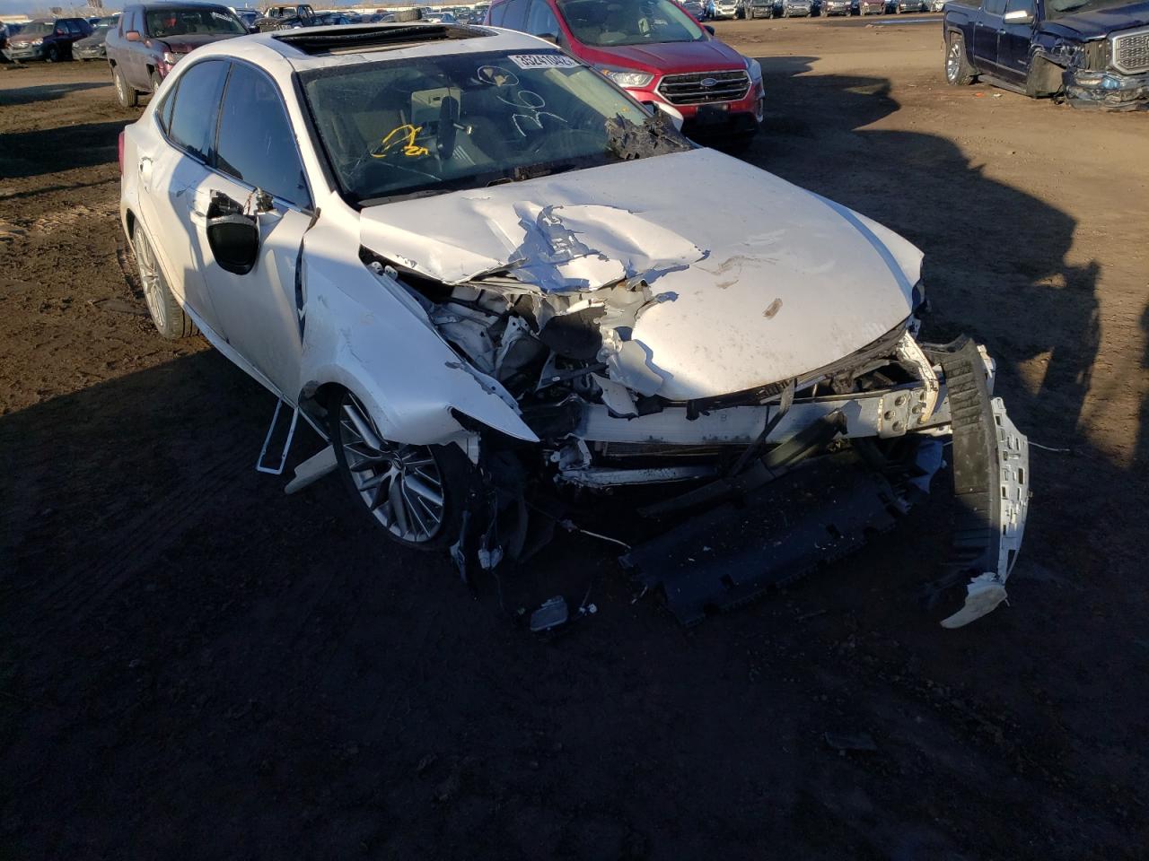 LEXUS IS 300 2018 with VIN JTHC81D28J5027019 - Photo from auction