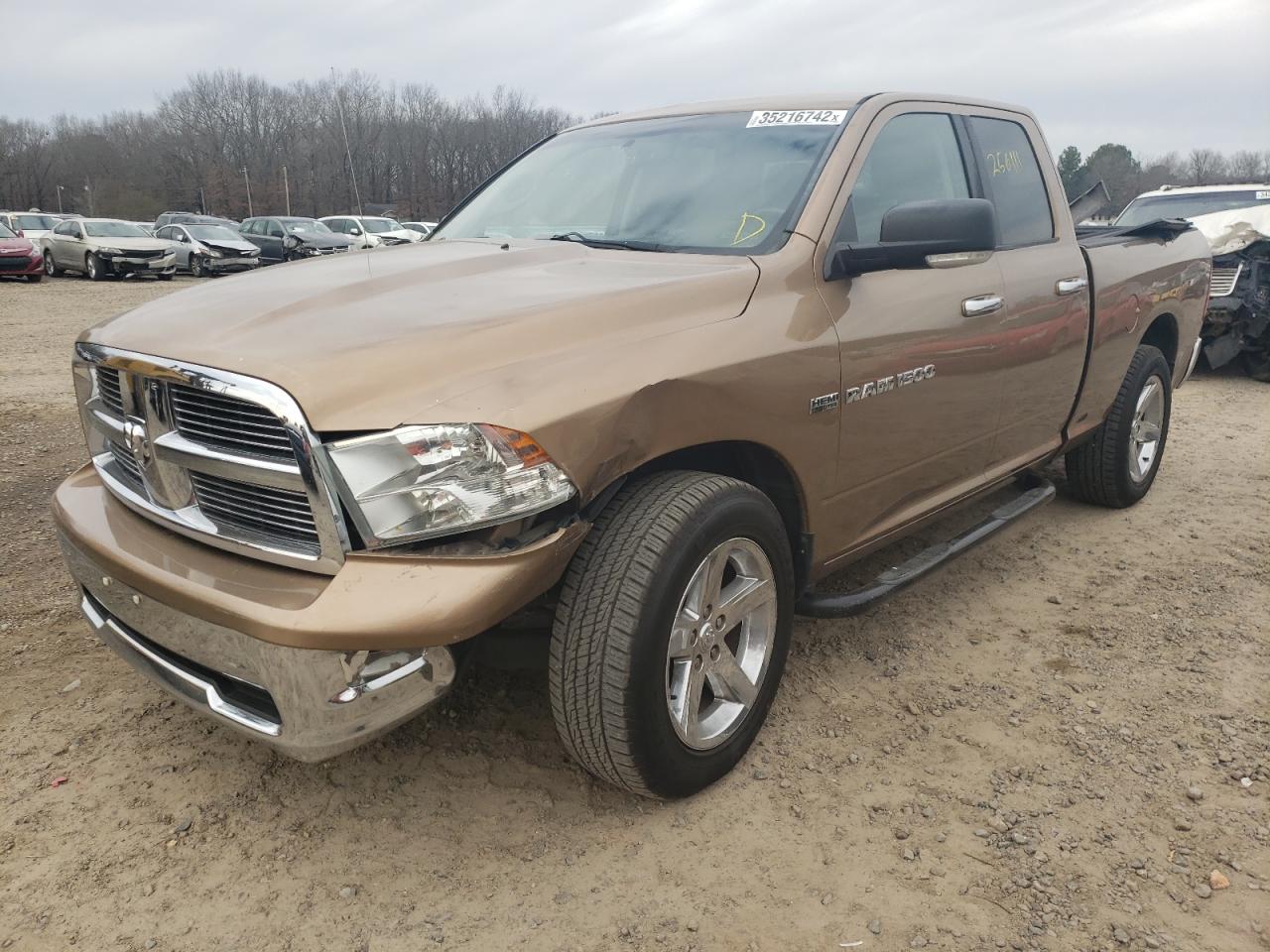 Photo 2 from auction – 2011 DODGE RAM 1500 with VIN 1D7RB1GT4BS702293