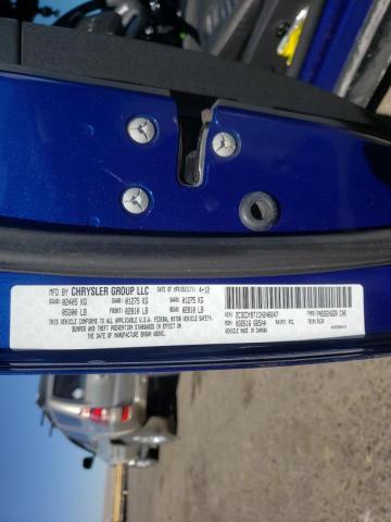 Photo 10 from auction – 2012 DODGE CHALLENGER with VIN 2C3CDYBT1CH246647