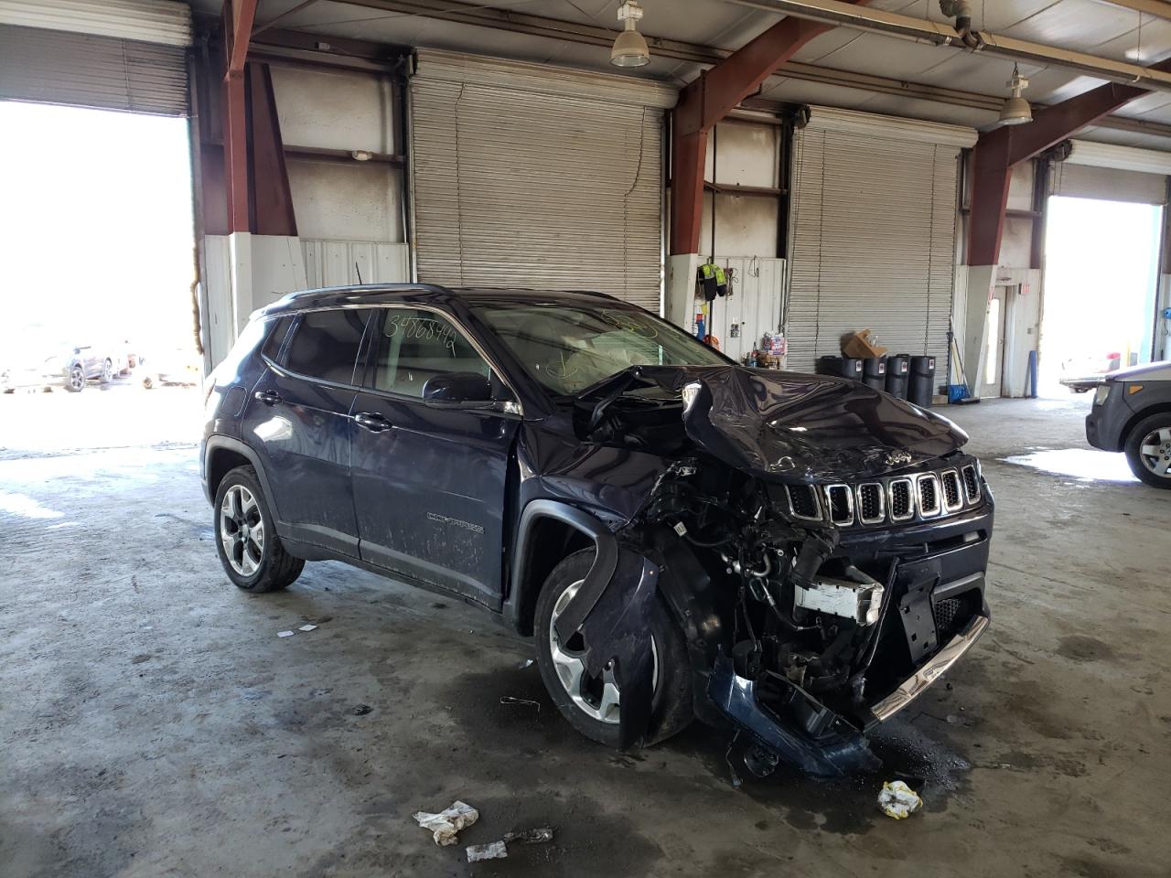 JEEP COMPASS LI 2019 with VIN 3C4NJDCB0KT753203 - Photo from auction