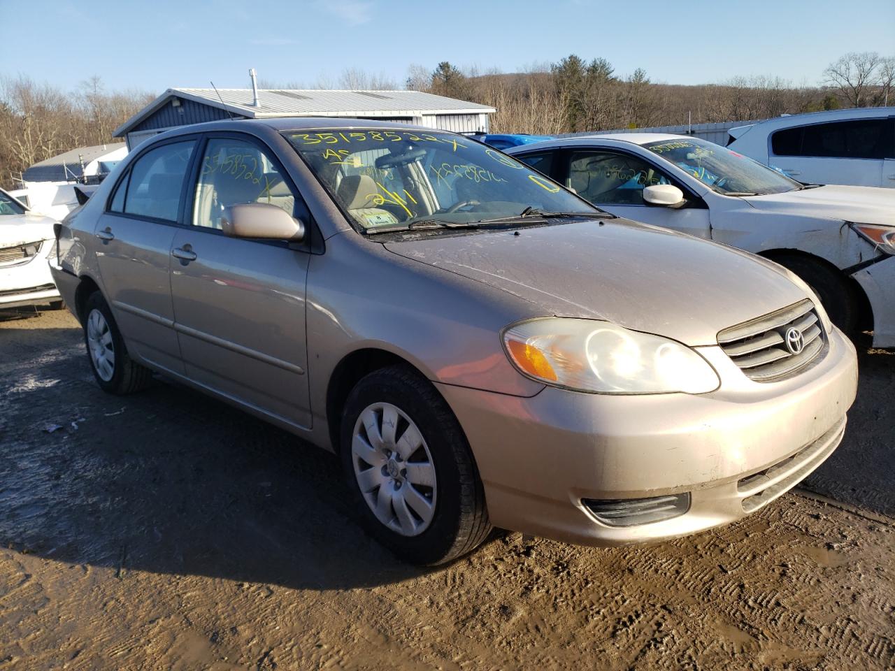 TOYOTA COROLLA 2004 with VIN 2T1BR32E44C293096 - Photo from auction