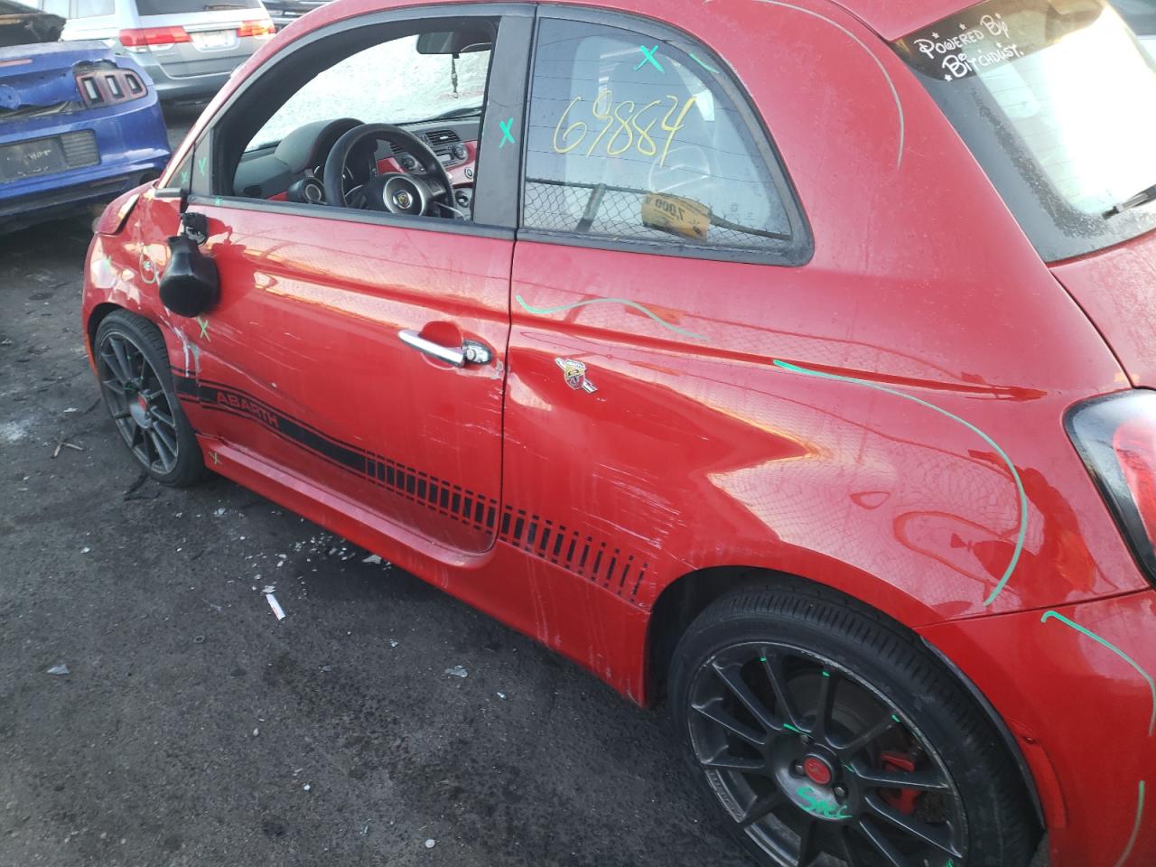 Foto 9 de la subasta – 2015 FIAT 500 ABARTH con VIN 3C3CFFFH7FT500362