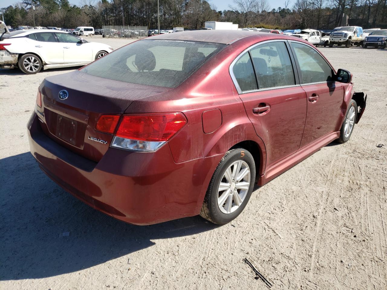 Photo 4 from auction – 2010 SUBARU LEGACY with VIN 4S3BMCC64A3237802