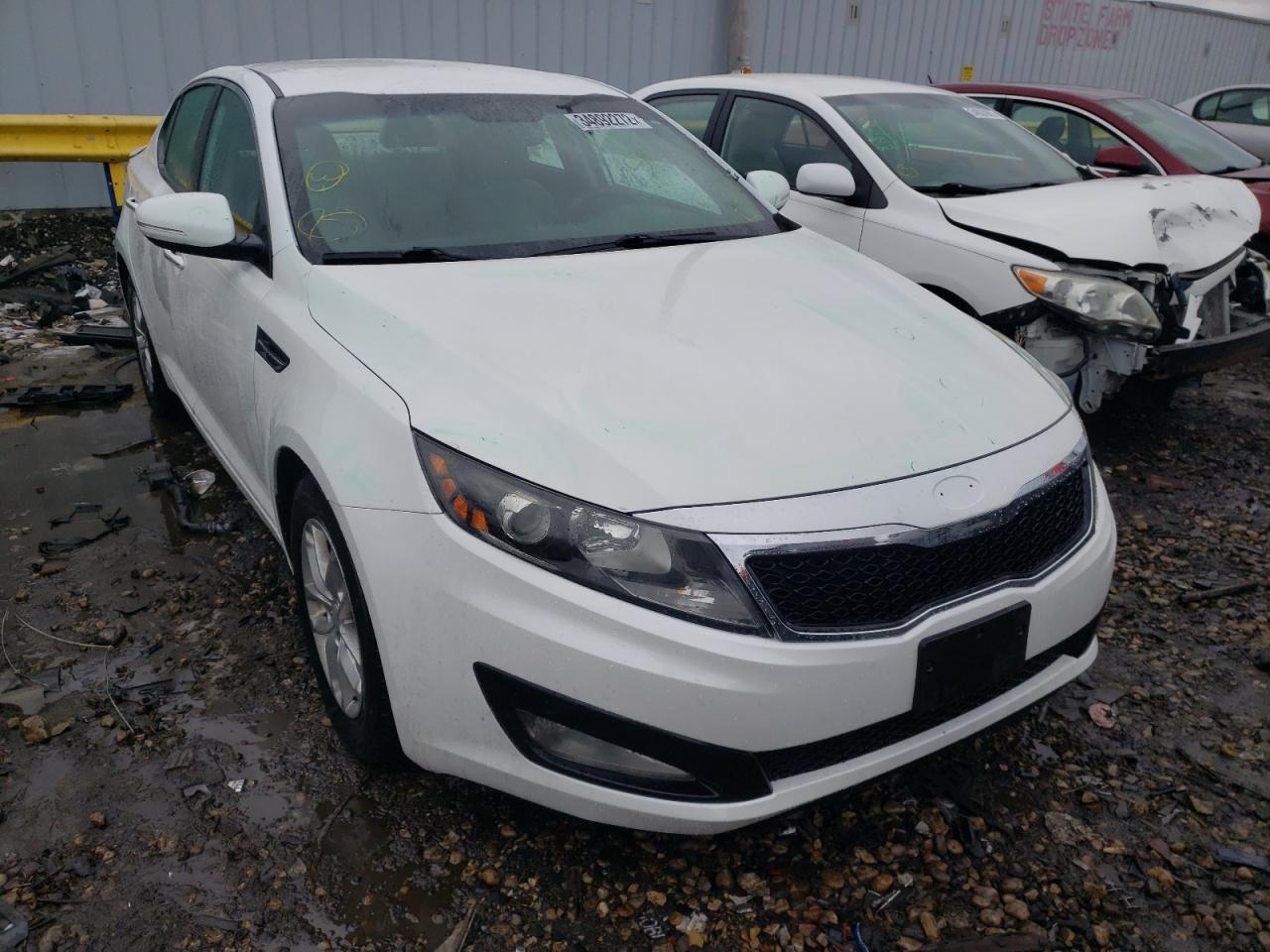 KIA OPTIMA LX 2013 with VIN 5XXGM4A71DG211525 - Photo from auction