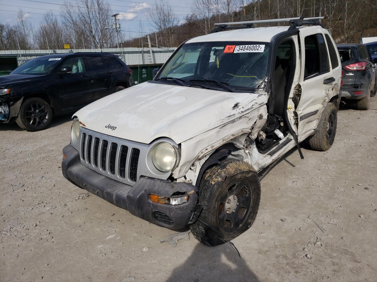 Photo 2 from auction – 2004 JEEP LIBERTY with VIN 1J4GL48K94W152049