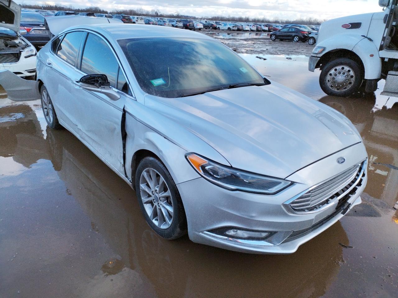 Photo 1 from auction – 2017 FORD FUSION SE with VIN 3FA6P0HD4HR341223