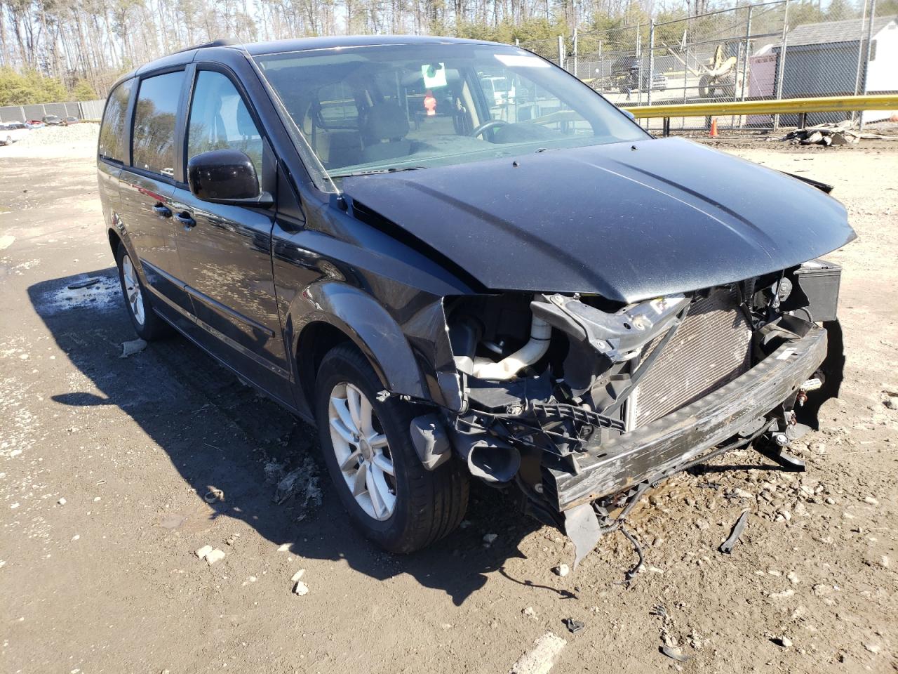 DODGE GRAND CARA 2016 with VIN 2C4RDGCG3GR375233 - Photo from auction