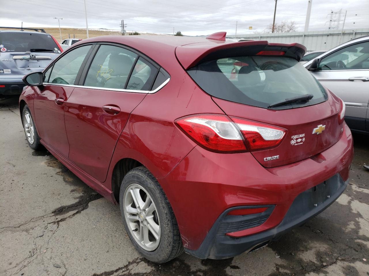 Photo 3 from auction – 2018 CHEVROLET CRUZE LT with VIN 3G1BE6SM7JS545452