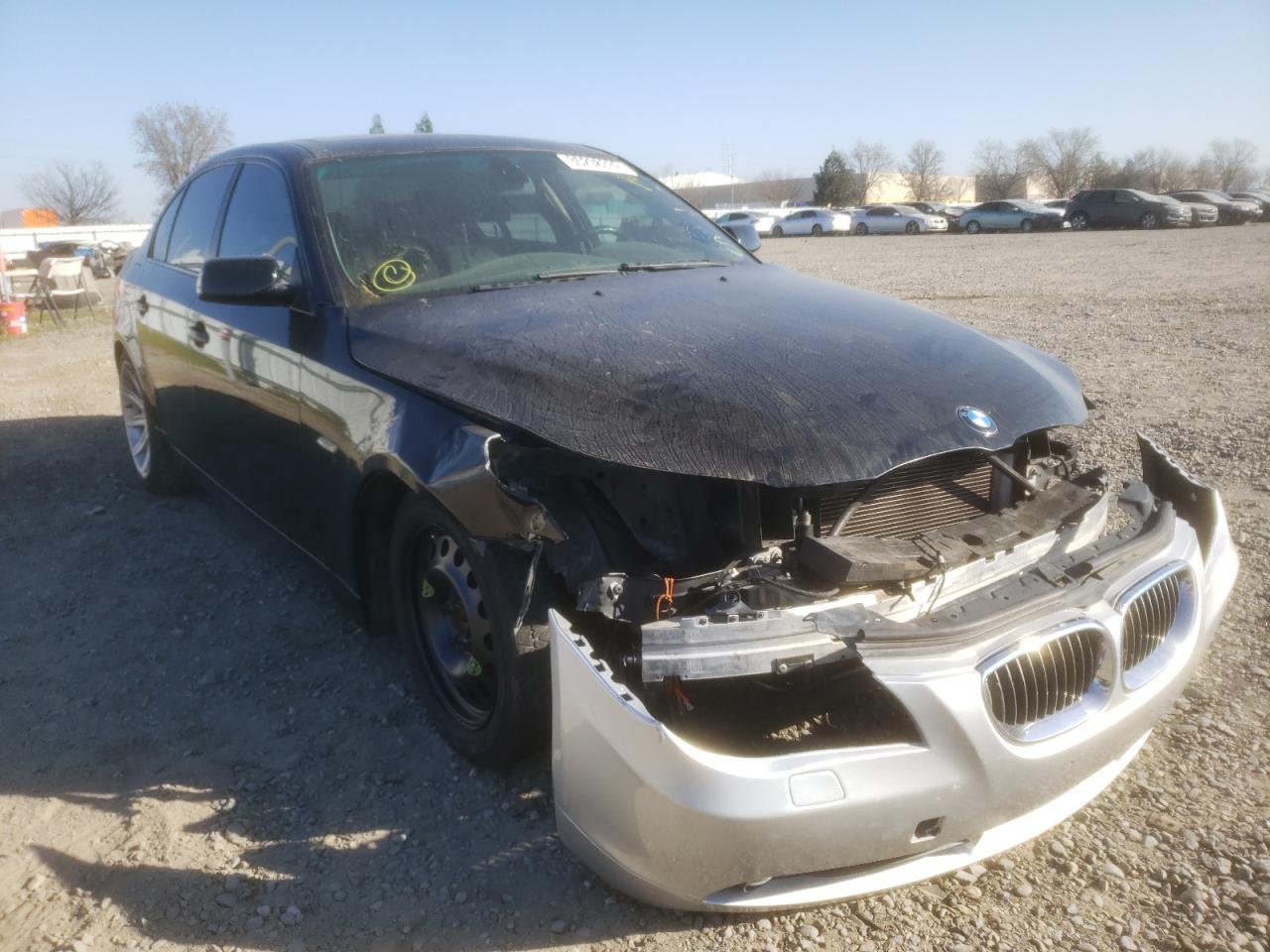 BMW 545 I 2005 with VIN WBANB33545CN65069 - Photo from auction