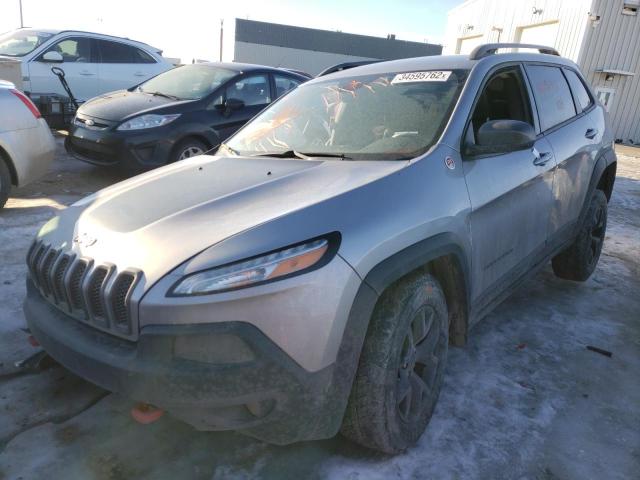 Photo 2 from auction – 2017 JEEP CHEROKEE T with VIN 1C4PJMBS3HW558595