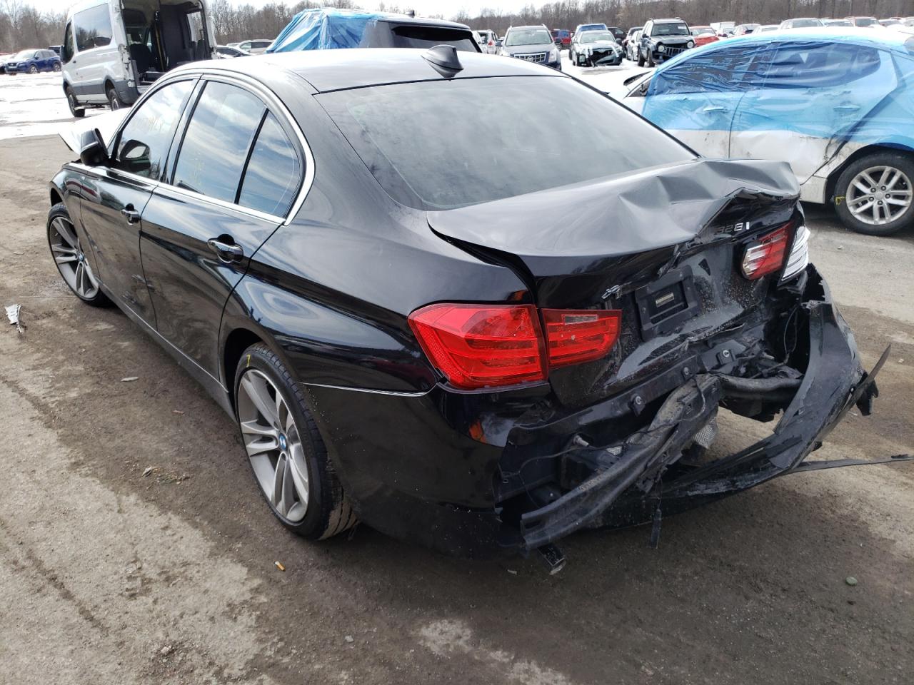 Photo 3 from auction – 2015 BMW 328XI with VIN WBA3B3G59FNR85496