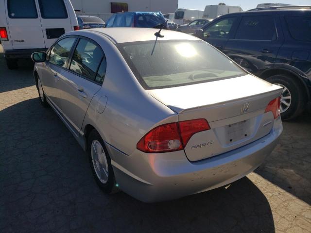 Photo 3 from auction – 2008 HONDA CIVIC HYBR with VIN JHMFA36248S014418