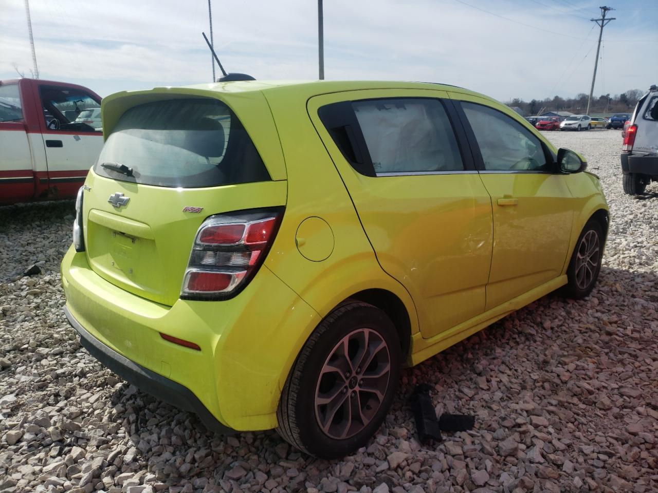 Photo 4 from auction – 2019 CHEVROLET SONIC LT with VIN 1G1JD6SB3K4112497