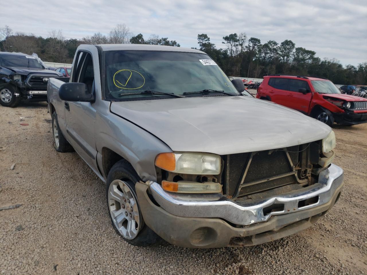 GMC NEW SIERRA 2004 with VIN 1GTEC14X64Z225194 - Photo from auction