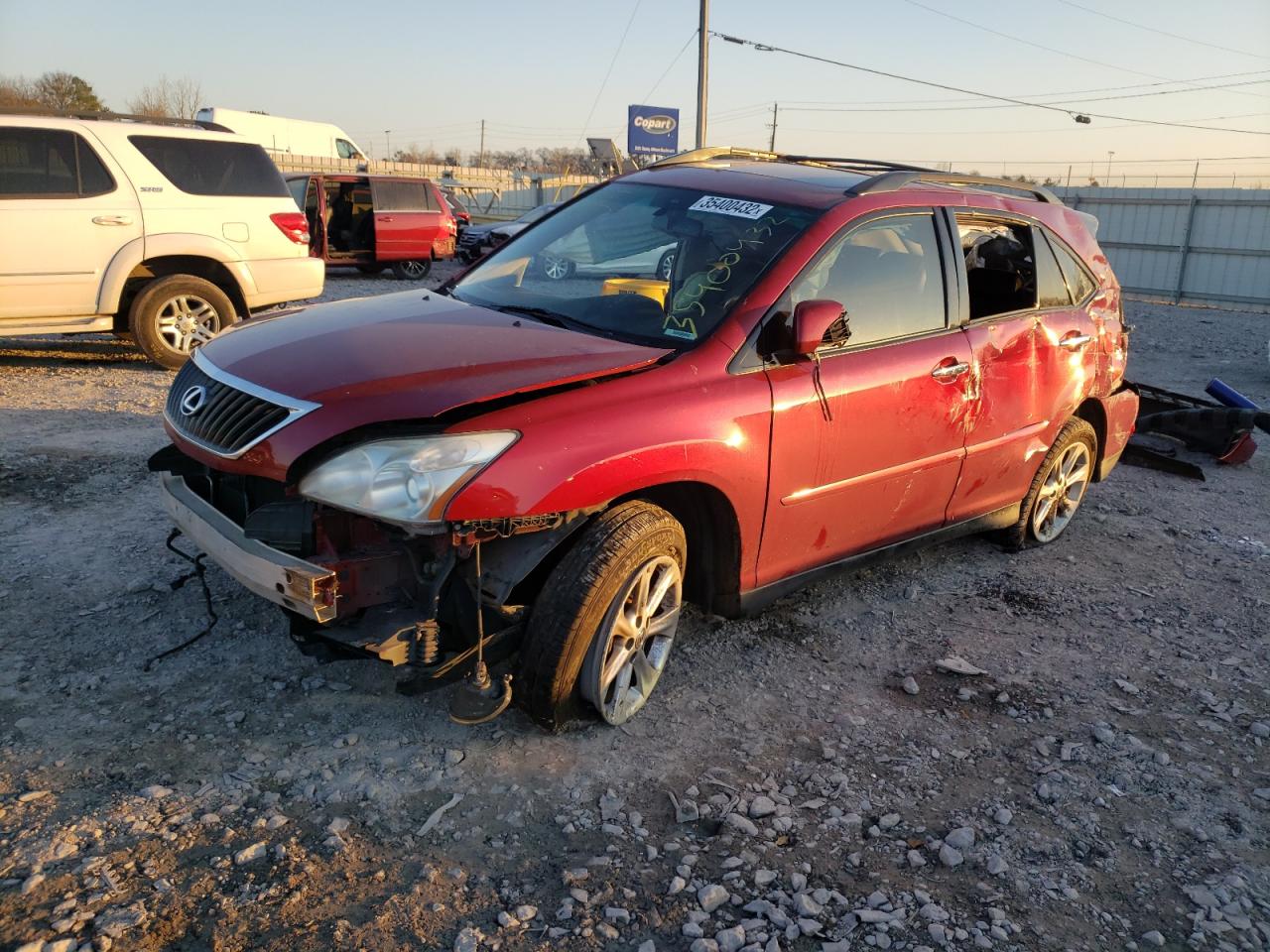 Photo 2 from auction – 2009 LEXUS RX 350 with VIN 2T2GK31U19C080838