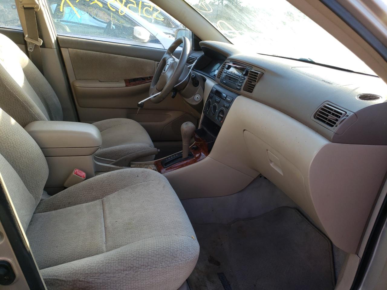 Photo 5 from auction – 2004 TOYOTA COROLLA with VIN 2T1BR32E44C293096