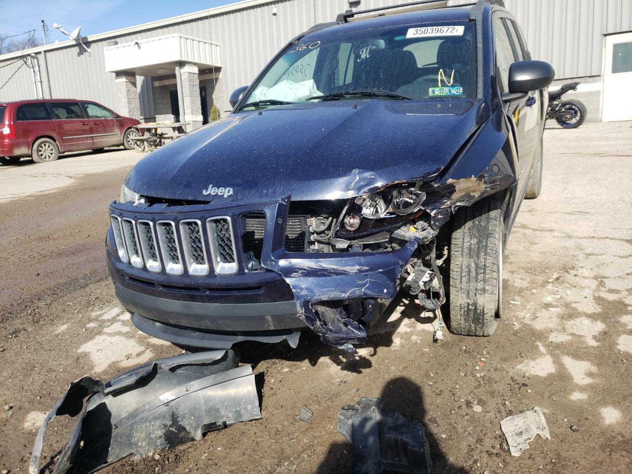 Photo 9 from auction – 2014 JEEP COMPASS SP with VIN 1C4NJDBB3ED731322