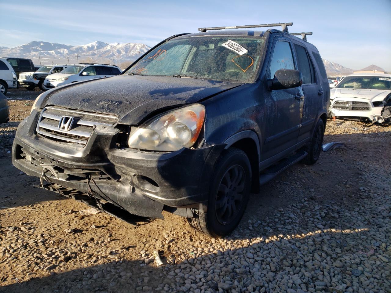 Photo 2 from auction – 2005 HONDA CR-V EX with VIN JHLRD78855C023345