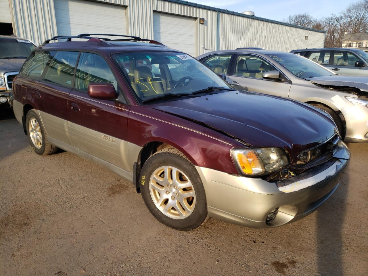 SUBARU LEGACY OUT 2001 with VIN 4S3BH686317600422 - Photo from auction