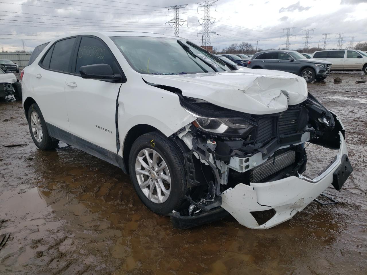 CHEVROLET EQUINOX LS 2020 with VIN 3GNAXHEV3LS724112 - Photo from auction